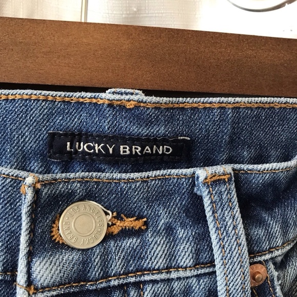 lucky brand jeans mid rise crop mini boot ava 12 31 - Picture 6 of 12